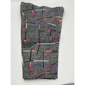 Vintage Gilda Marx Women's S Cotton Spandex Bike Shorts 80s Graphics 8" Inseam